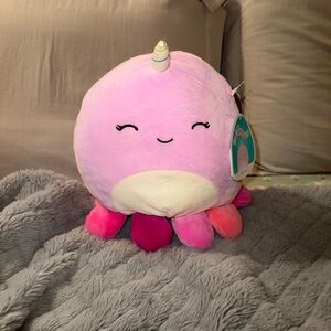 Pink Unicorn Plush Toy